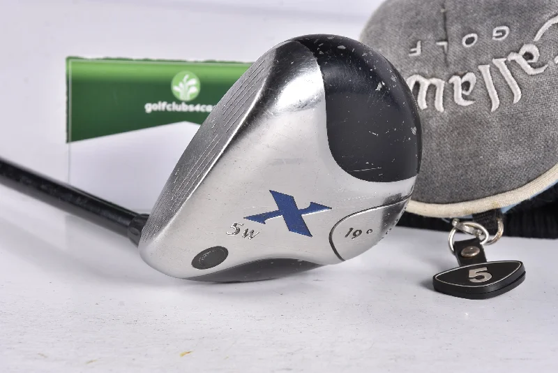 Street Fashion Ladies Left Hand Callaway X 2006 #5 Wood / 19 Degree / Ladies Flex Fujikura 55