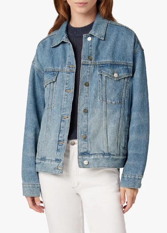 Joes Jeans Oversized Denim Jacket in Roanoke