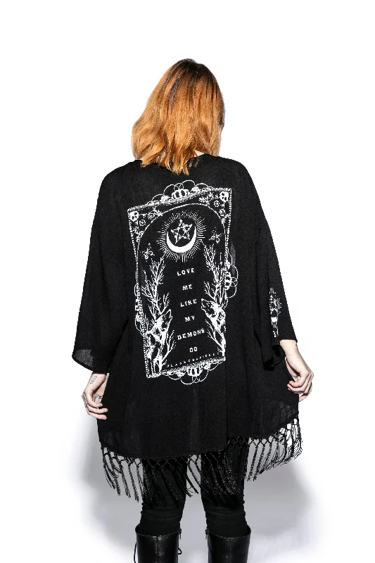 Simple Comfort Love Me Like My Demons Do - Kimono