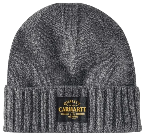 Carhartt 106337 Men's Wool Knit Quality Patch Beanie