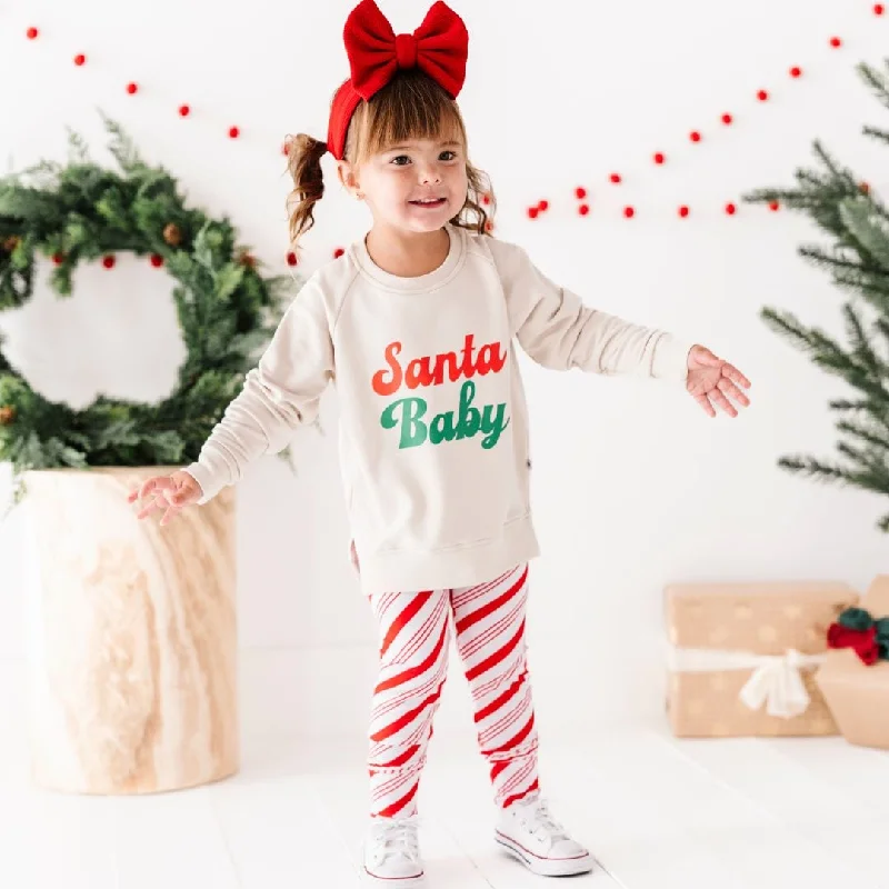 Santa Baby Crew Neck Sweatshirt- FINAL SALE