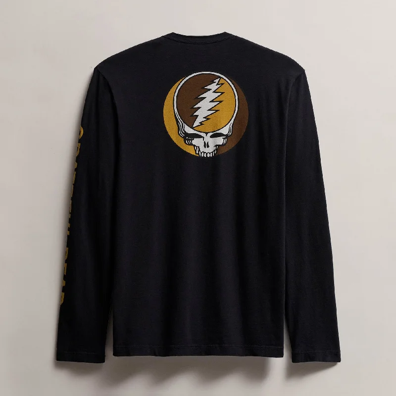 Men's Grateful Dead Long Sleeve - Black/Comet