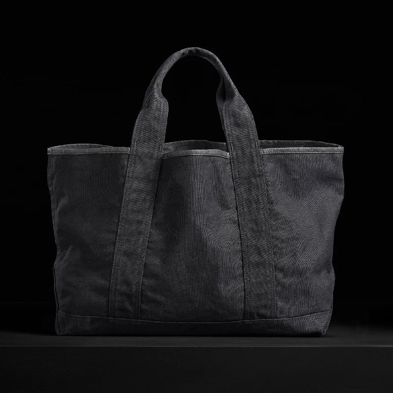 Small Canvas Tote - Black