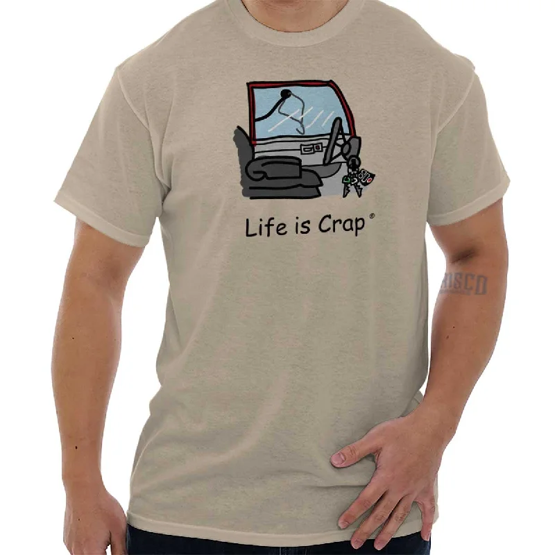 Elegant Temperament Keys In Car T-Shirt