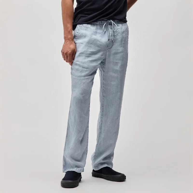 Relaxed Linen Pant - Open Sky Pigment