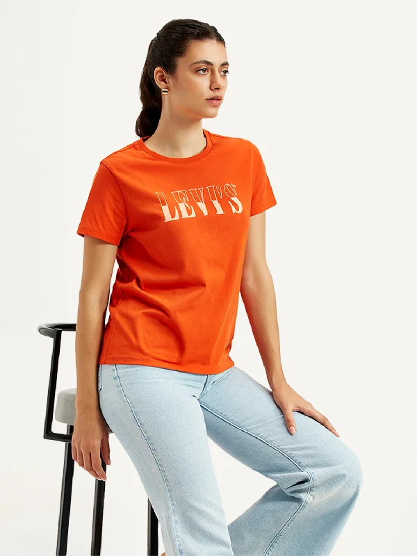 Urban Sense Women's Graphic Print Oversized T-Shirt