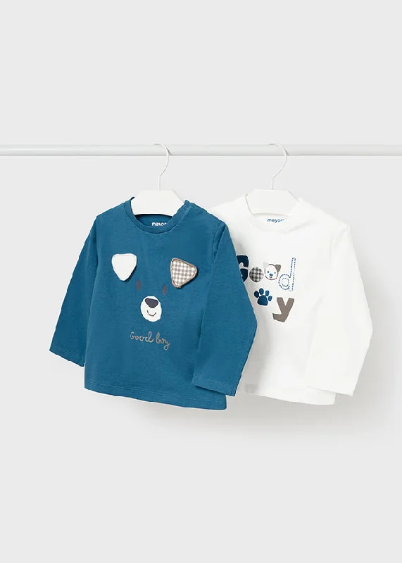 Boys L/S Interactive Dog Face Shirt