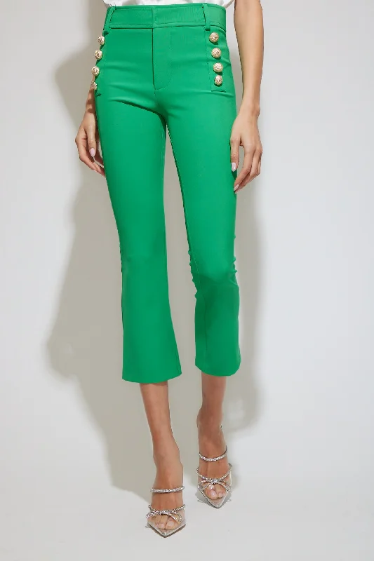 Fashionable Items Generation Love Amirah Crepe Pant in Kelly Green