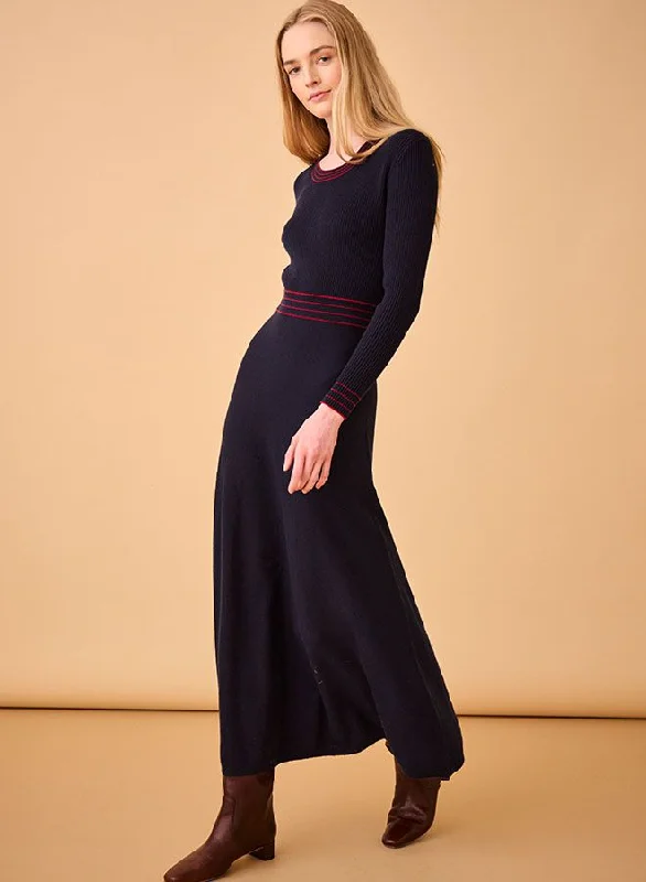 Fashion Design Hunter Bell Beatrice Dress in Navy