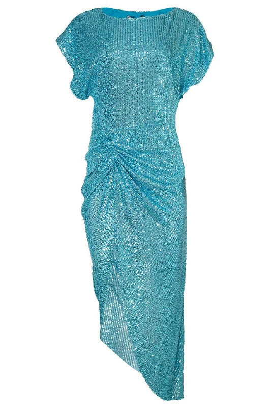 Bercot Dress - Mermaid