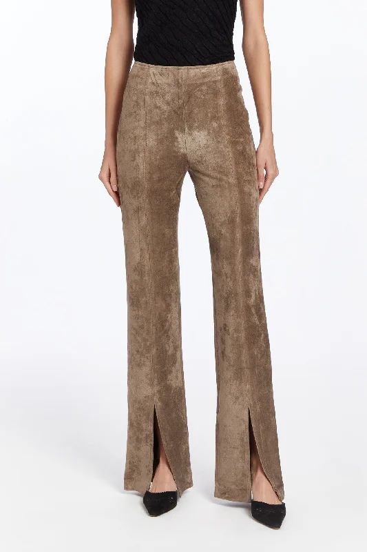 Versatile Items Amanda Uprichard Tavira Pants in Taupe