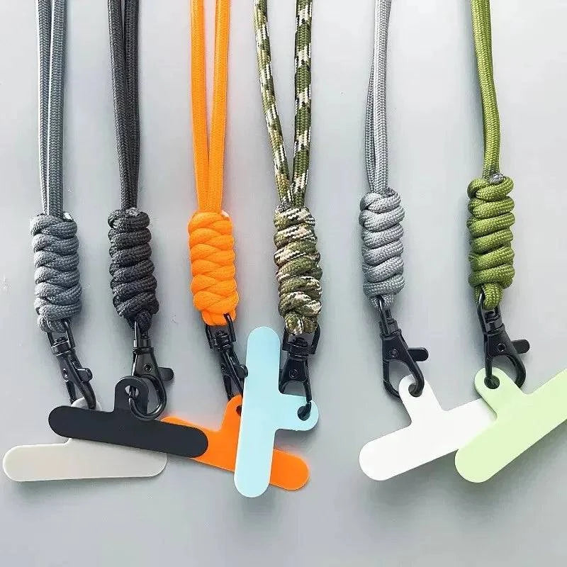 New Autumn And Winter Styles Anti-lost Hanging Rope Phone Backpack Keychain Flashlight Camera Lanyard High Strength Parachute Cord Paracord New Autumn And Winter Styles Anti-lost Hanging Rope Phone Backpack Keychain Flashlight Camera Lanyard High Strength Parachute Cord Paracord