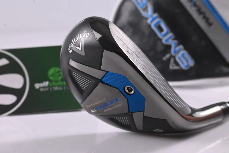 Exquisite Fabrics Callaway Paradym Ai Smoke Max Fast #5 Hybrid / 24 Degree / Senior Flex Tensei 40 Exquisite Fabrics Callaway Paradym Ai Smoke Max Fast #5 Hybrid / 24 Degree / Senior Flex Tensei 40