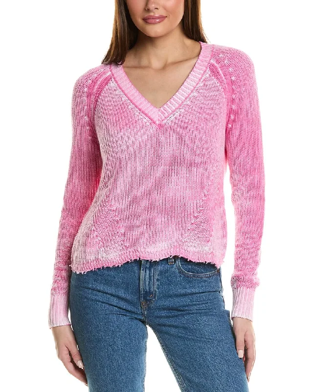 Autumn Cashmere Distressed Sweater