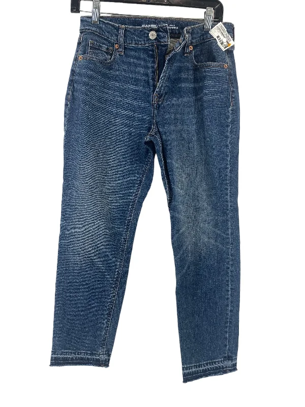 Exquisite Details Blue Denim Jeans Boyfriend Old Navy, Size 2