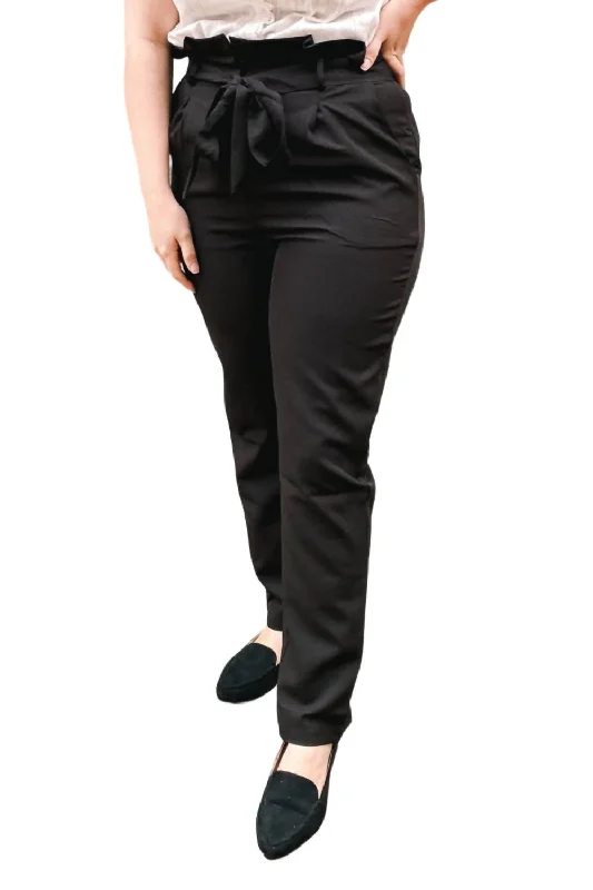 Jacqueline Pant In Black