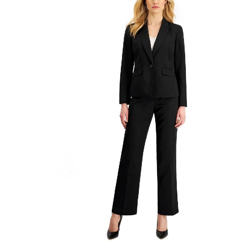 Le Suit Womens Knit Solid Dress Pants