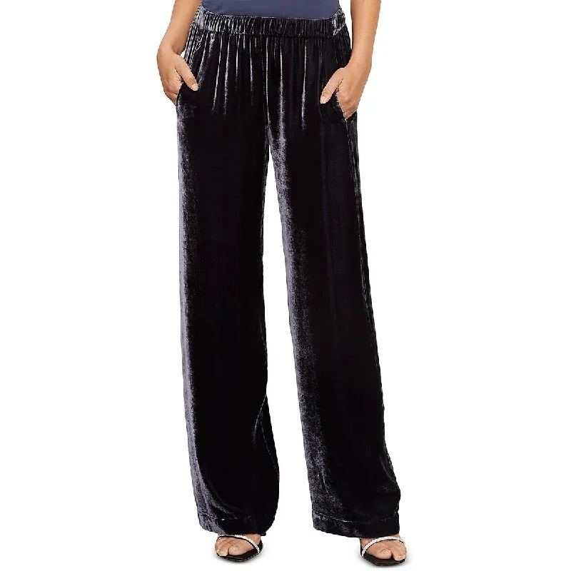 VELVET BY GRAHAM & SPENCER Womens Velvet Wide Leg Dress Pants