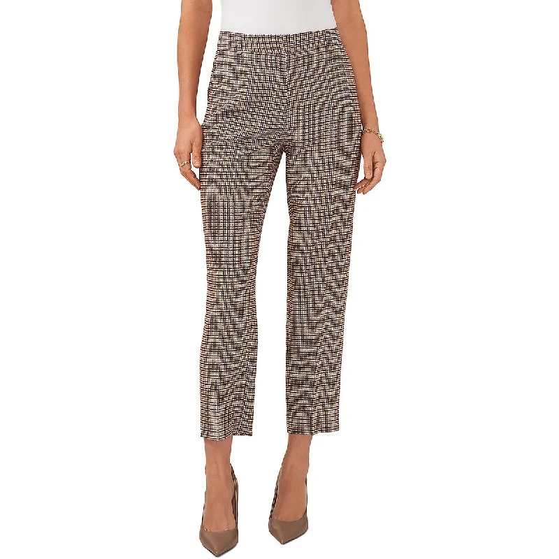 Vince Camuto Womens Tailored Ankle Straight Leg Pants